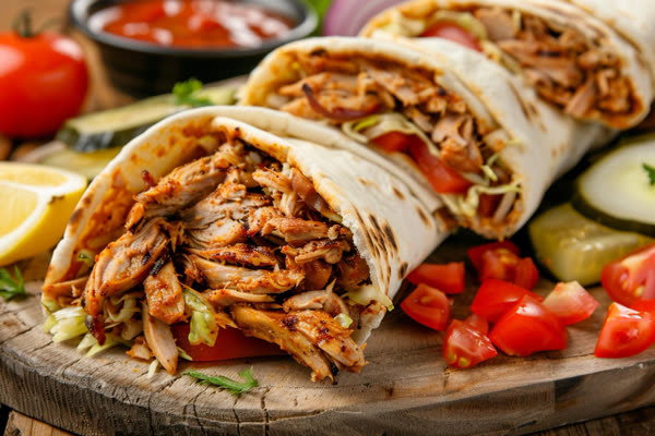 Tavuk Dürüm — Defne Yaprak Döner
